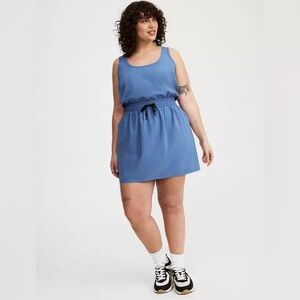 Torrid 1x Stretch Woven 2fer Active Dress